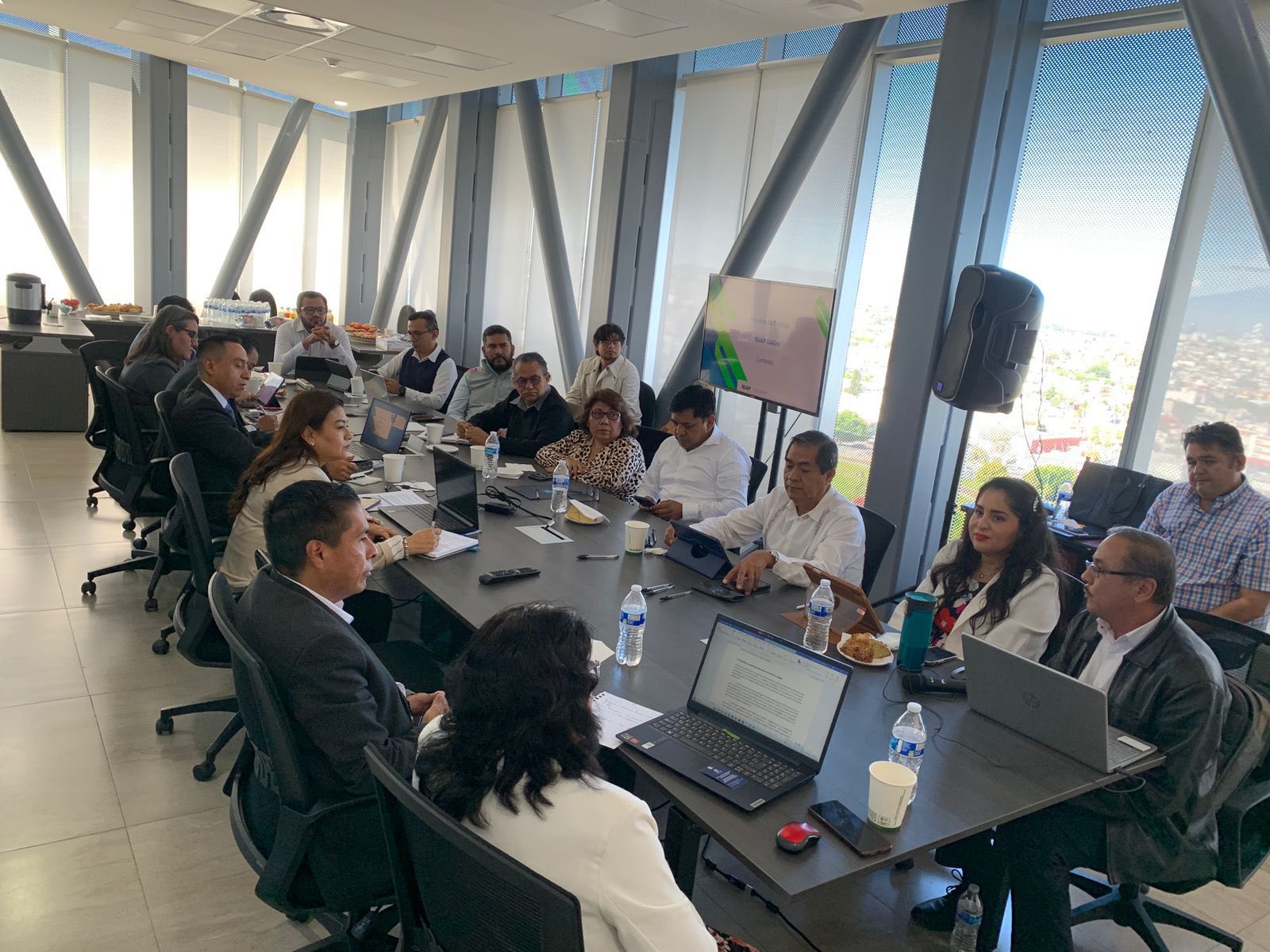 Participación en un encuentro en la Benemérita Universidad Autónoma de Puebla (BUAP)